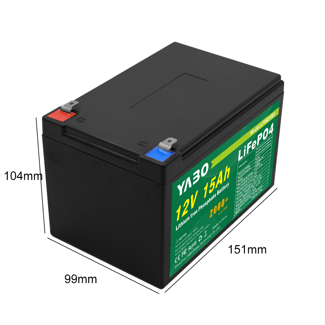 New Design 12V 15Ah Cylindrical Lithium Ion 12v Power Cell